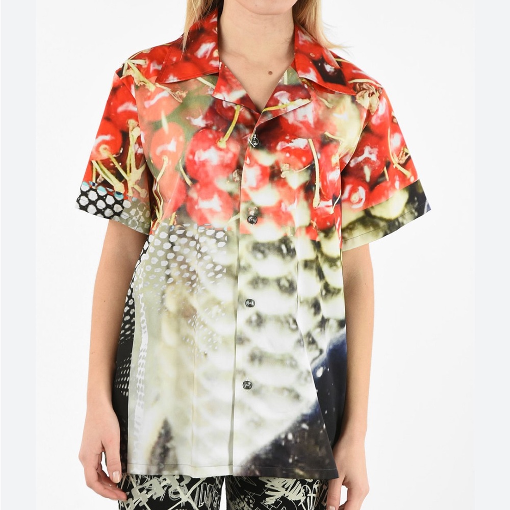 Maison Margiela Cherry Print Modern Shirt SS2020